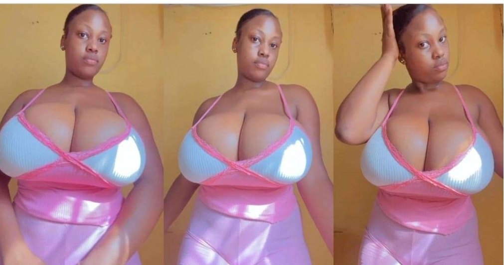“Keep Your Breâst for Your Unborn Kids” – Netizens Reacts As Bustty Lady with a big chest dances majestically to her favourite song (Video)