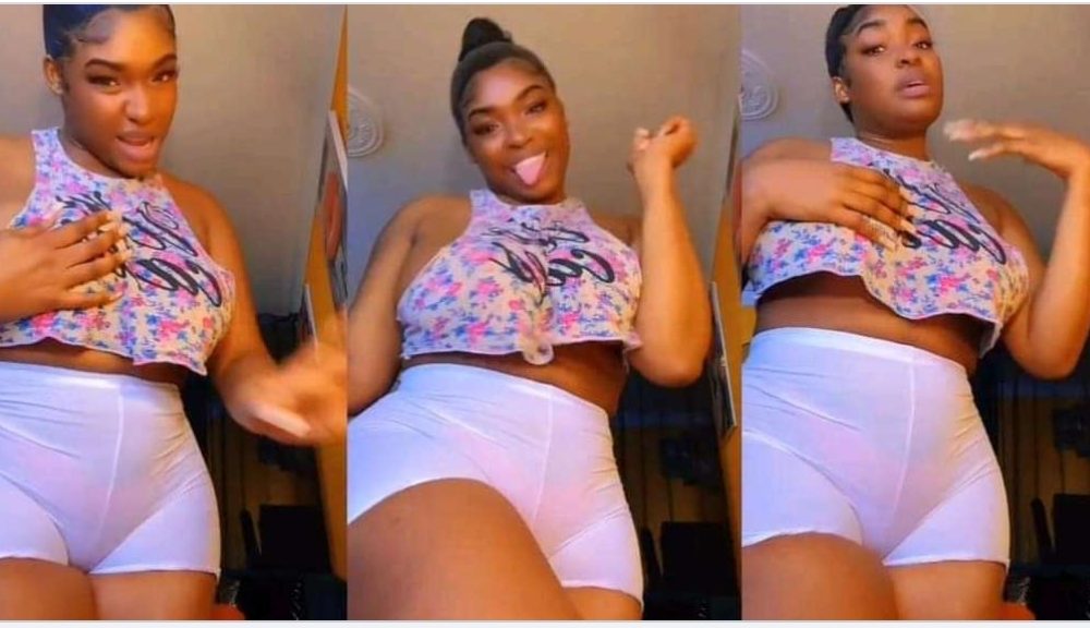 All i want is a man who won’t cheat on me “Gorgeous Lady Trends while flaunting her Big b.00.bs in her skimpy top (VIDEO)
