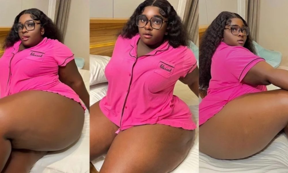 “Lip service is all I want “ lady tells male fans (video)