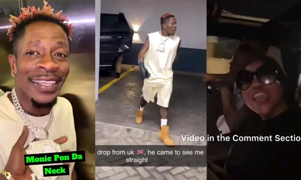 Shatta Wale and Girlfriend Maali Return to Ghana from the UK, Vibe to Stonebwoy’s Song in Viral Video