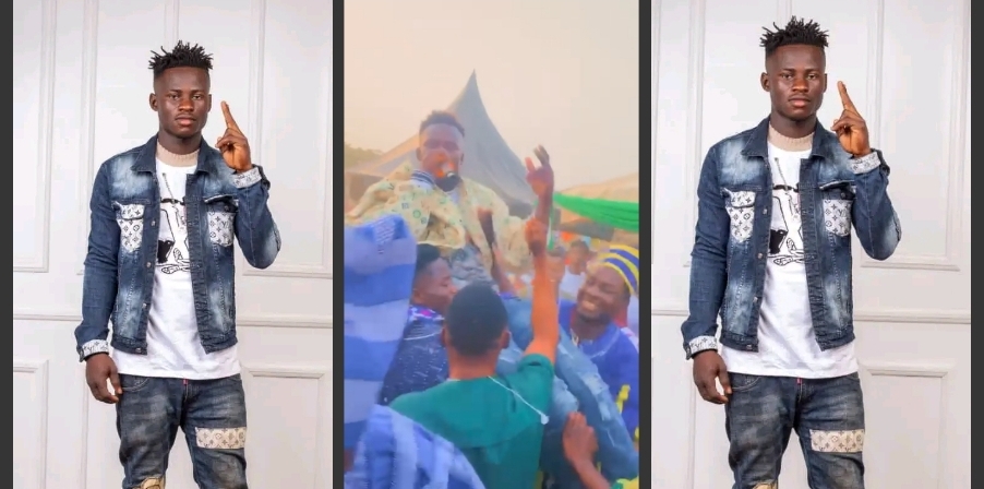 Fans go crazy to the performance of Vimbwoy as they throw cash on him and sing a long [Video]